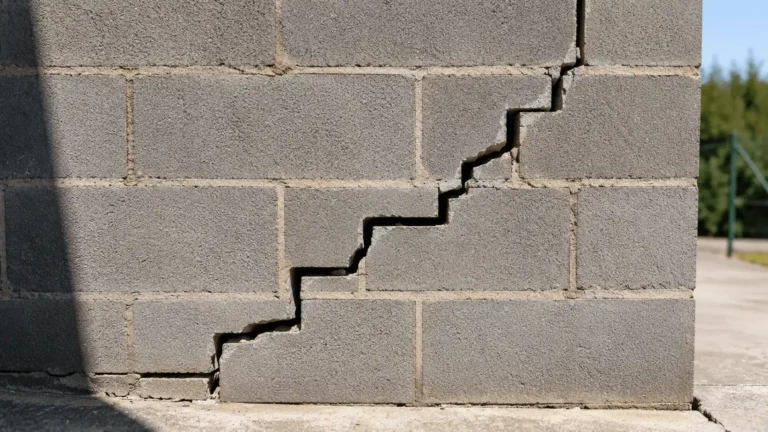 Fissure en escalier : signification, gravité et quand agir ?