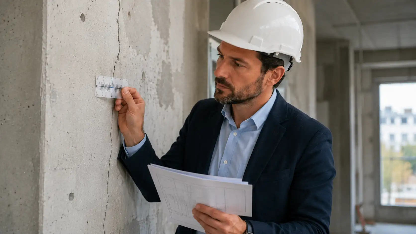 Comment un architecte peut identifier un désordre structurel derrière des fissures ?