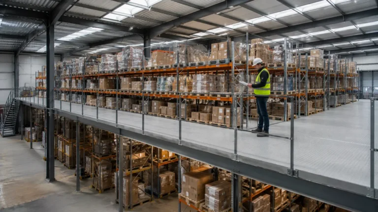 Quelle charge peut supporter une mezzanine industrielle ?