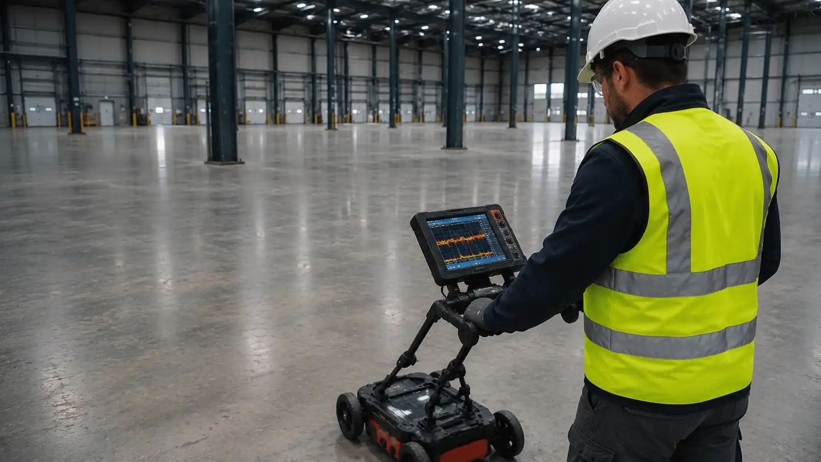 Vides sous dallage industriel : détection géoradar et solutions